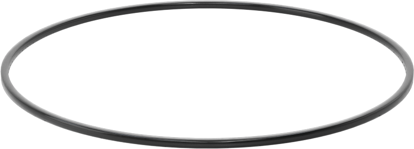 Kare Profilli Yağa Dayanıklı Buna-N O-Ring, 1/16 Kesirli Genişlik, Dash Numarası 044