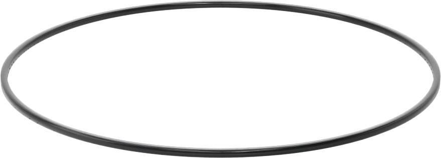 Kare Profilli Yağa Dayanıklı Buna-N O-Ring, 1/16 Kesirli Genişlik, Dash Numarası 047