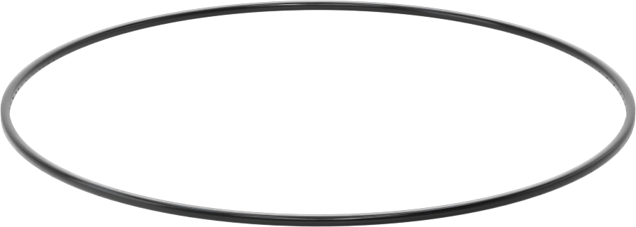 Kare Profilli Yağa Dayanıklı Buna-N O-Ring, 1/16 Kesirli Genişlik, Dash Numarası 049