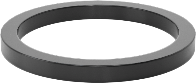 Kare Profilli Yağa Dayanıklı Buna-N O-Ring, 3/32 Kesirli Genişlik, Dash Numarası 120