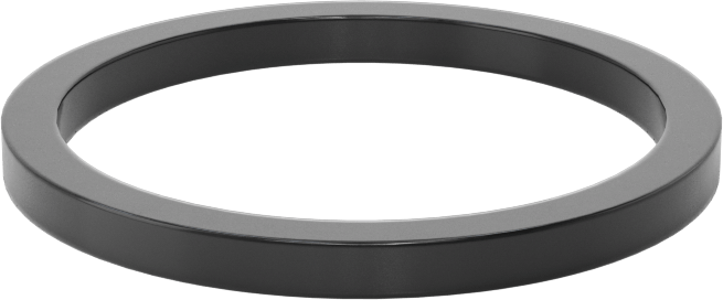 Kare Profilli Yağa Dayanıklı Buna-N O-Ring, 3/32 Kesirli Genişlik, Dash Numarası 122