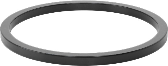 Kare Profilli Yağa Dayanıklı Buna-N O-Ring, 3/32 Kesirli Genişlik, Dash Numarası 131