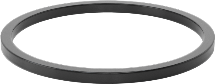 Kare Profilli Yağa Dayanıklı Buna-N O-Ring, 3/32 Kesirli Genişlik, Dash Numarası 133