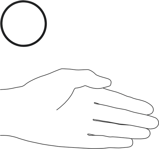 Kare Profilli Yağa Dayanıklı Buna-N O-Ring, 3/32 Kesirli Genişlik, Dash Numarası 135