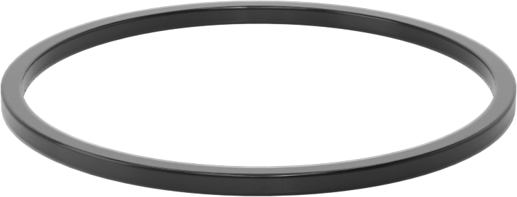 Kare Profilli Yağa Dayanıklı Buna-N O-Ring, 3/32 Kesirli Genişlik, Dash Numarası 141