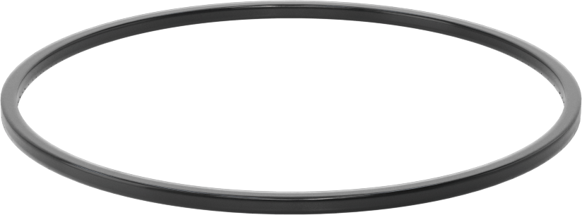 Kare Profilli Yağa Dayanıklı Buna-N O-Ring, 3/32 Kesirli Genişlik, Dash Numarası 153