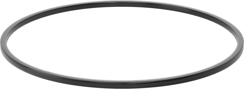 Kare Profilli Yağa Dayanıklı Buna-N O-Ring, 3/32 Kesirli Genişlik, Dash Numarası 155