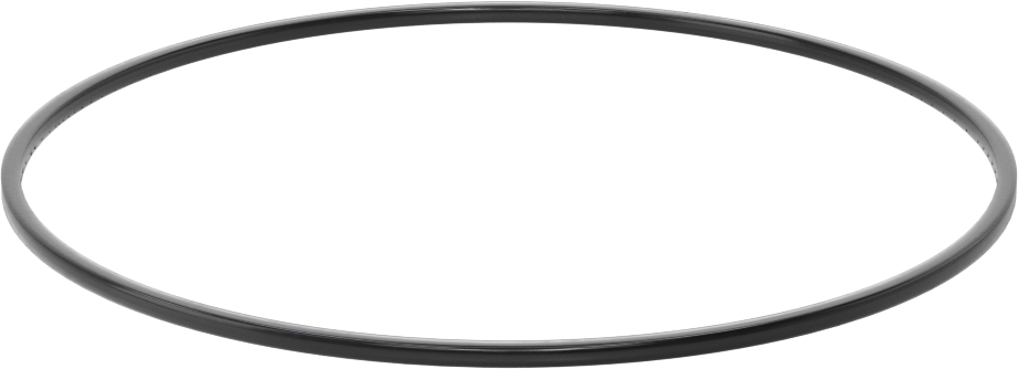 Kare Profilli Yağa Dayanıklı Buna-N O-Ring, 3/32 Kesirli Genişlik, Dash Numarası 160