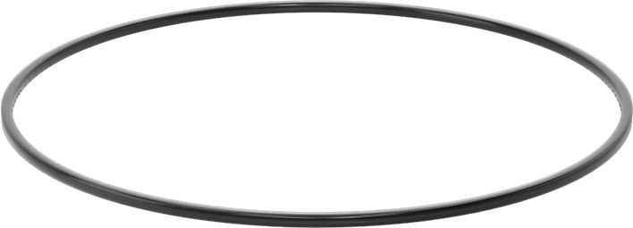 Kare Profilli Yağa Dayanıklı Buna-N O-Ring, 3/32 Kesirli Genişlik, Dash Numarası 162