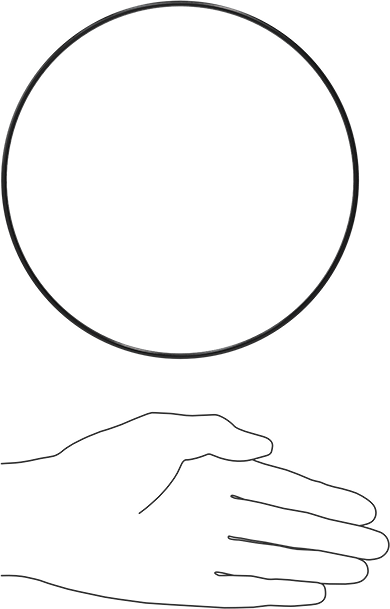 Kare Profilli Yağa Dayanıklı Buna-N O-Ring, 3/32 Kesirli Genişlik, Dash Numarası 165