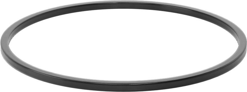 Kare Profilli Yağa Dayanıklı Buna-N O-Ring, 1/8 Kesirli Genişlik, Dash Numarası 243