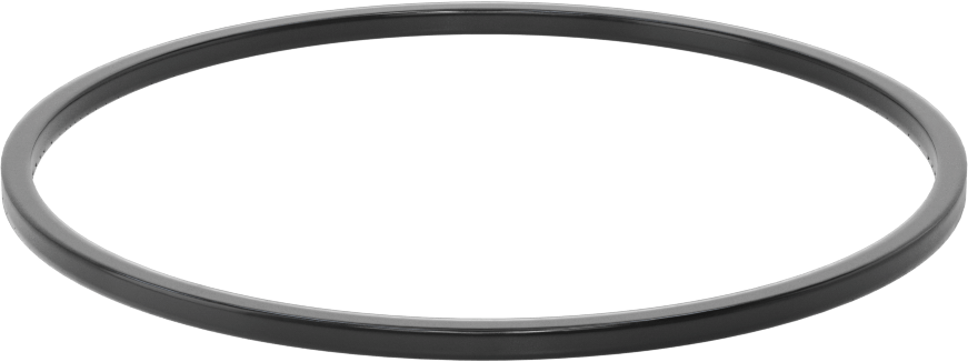 Kare Profilli Yağa Dayanıklı Buna-N O-Ring, 1/8 Kesirli Genişlik, Dash Numarası 244