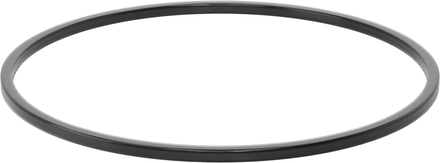 Kare Profilli Yağa Dayanıklı Buna-N O-Ring, 1/8 Kesirli Genişlik, Dash Numarası 249