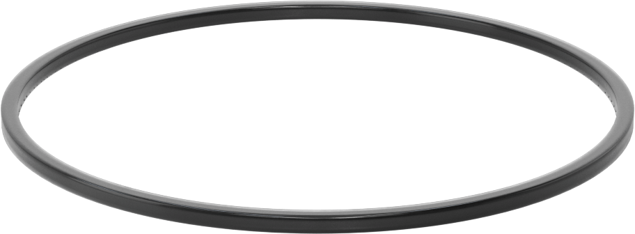 Kare Profilli Yağa Dayanıklı Buna-N O-Ring, 1/8 Kesirli Genişlik, Dash Numarası 250