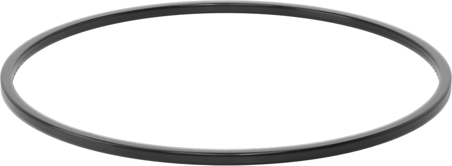 Kare Profilli Yağa Dayanıklı Buna-N O-Ring, 1/8 Kesirli Genişlik, Dash Numarası 251