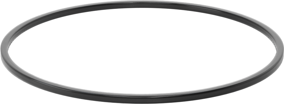 Kare Profilli Yağa Dayanıklı Buna-N O-Ring, 1/8 Kesirli Genişlik, Dash Numarası 253