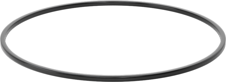 Kare Profilli Yağa Dayanıklı Buna-N O-Ring, 1/8 Kesirli Genişlik, Dash Numarası 259