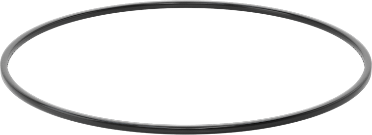 Kare Profilli Yağa Dayanıklı Buna-N O-Ring, 1/8 Kesirli Genişlik, Dash Numarası 263