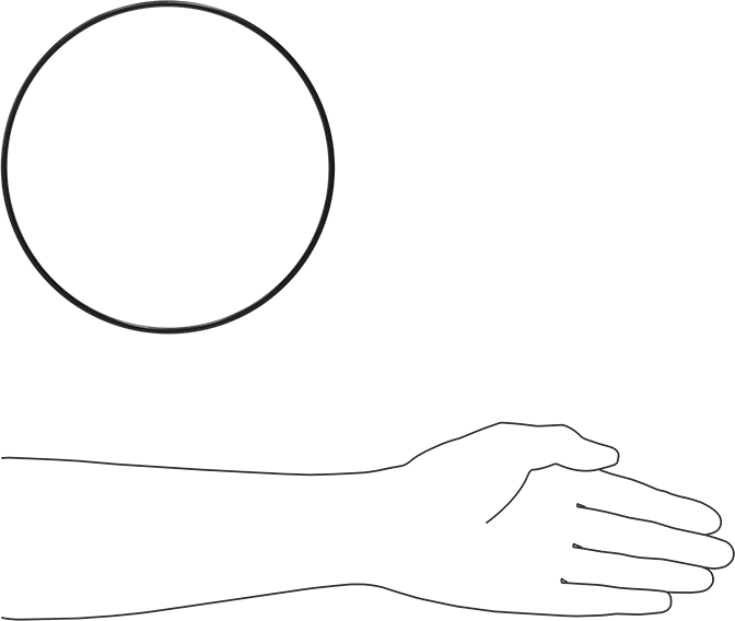 Kare Profilli Yağa Dayanıklı Buna-N O-Ring, 1/8 Kesirli Genişlik, Dash Numarası 263