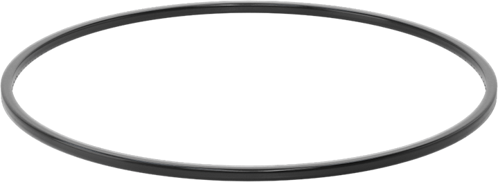 Kare Profilli Yağa Dayanıklı Buna-N O-Ring, 1/8 Kesirli Genişlik, Dash Numarası 258