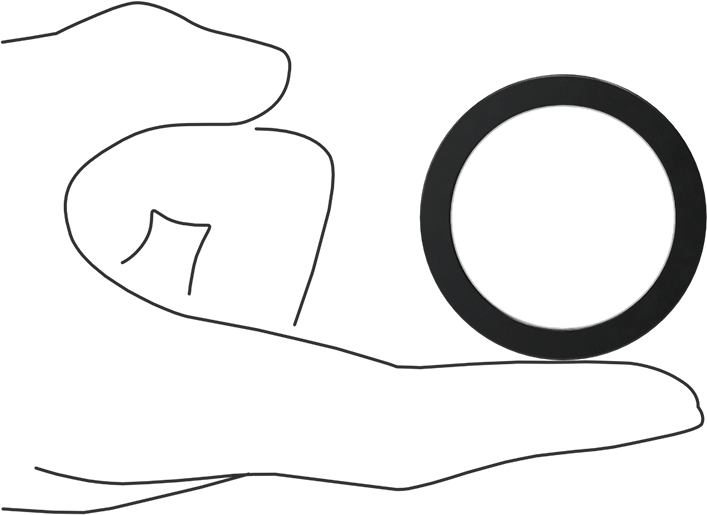 Kare Profilli Yağa Dayanıklı Buna-N O-Ring, 3/16 Kesirli Genişlik, Dash Numarası 325