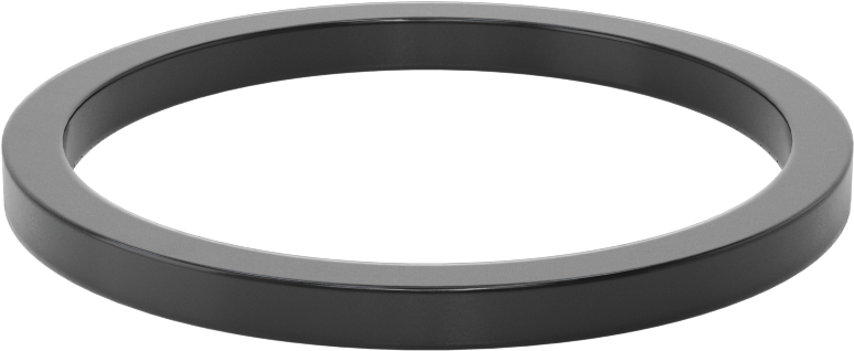 Kare Profilli Yağa Dayanıklı Buna-N O-Ring, 3/16 Kesirli Genişlik, Dash Numarası 333