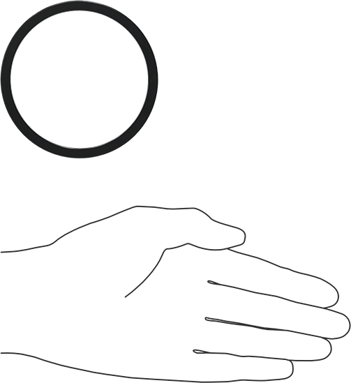 Kare Profilli Yağa Dayanıklı Buna-N O-Ring, 3/16 Kesirli Genişlik, Dash Numarası 336