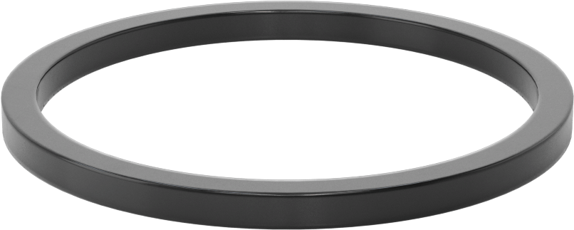 Kare Profilli Yağa Dayanıklı Buna-N O-Ring, 3/16 Kesirli Genişlik, Dash Numarası 337