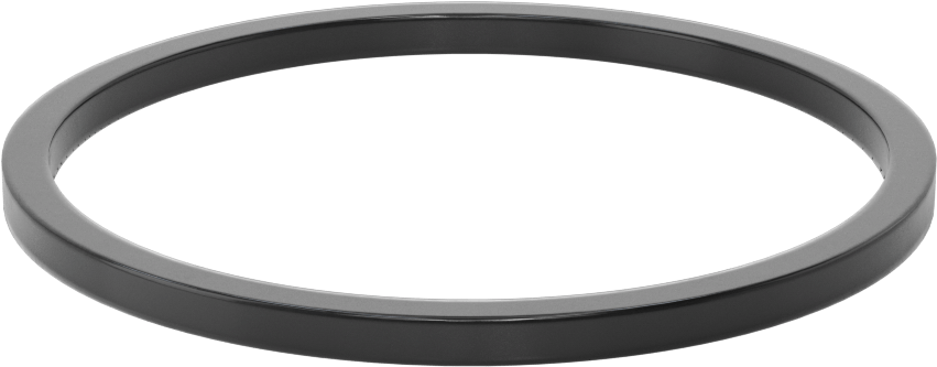 Kare Profilli Yağa Dayanıklı Buna-N O-Ring, 3/16 Kesirli Genişlik, Dash Numarası 343