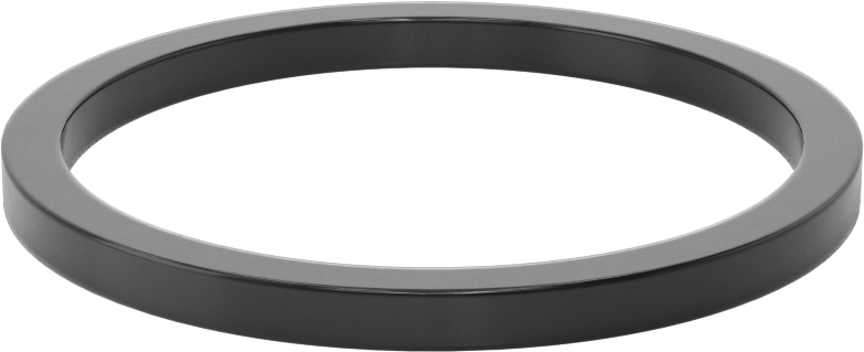 Kare Profilli Yağa Dayanıklı Buna-N O-Ring, 3/16 Kesirli Genişlik, Dash Numarası 334