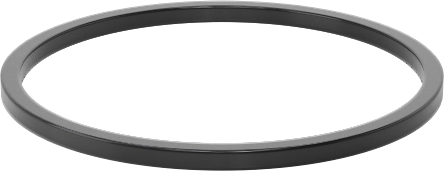 Kare Profilli Yağa Dayanıklı Buna-N O-Ring, 3/16 Kesirli Genişlik, Dash Numarası 348