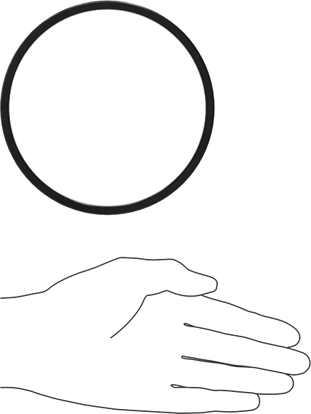 Kare Profilli Yağa Dayanıklı Buna-N O-Ring, 3/16 Kesirli Genişlik, Dash Numarası 350