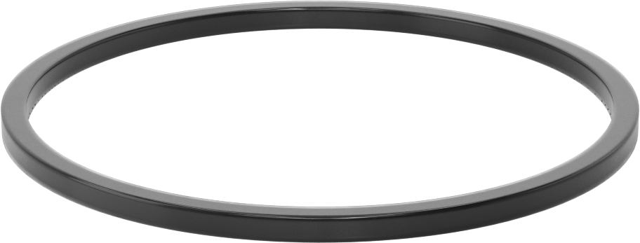 Kare Profilli Yağa Dayanıklı Buna-N O-Ring, 3/16 Kesirli Genişlik, Dash Numarası 352