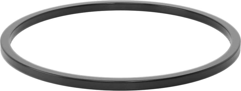 Kare Profilli Yağa Dayanıklı Buna-N O-Ring, 3/16 Kesirli Genişlik, Dash Numarası 353