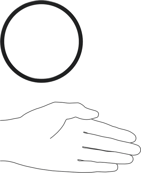 Kare Profilli Yağa Dayanıklı Buna-N O-Ring, 3/16 Kesirli Genişlik, Dash Numarası 344