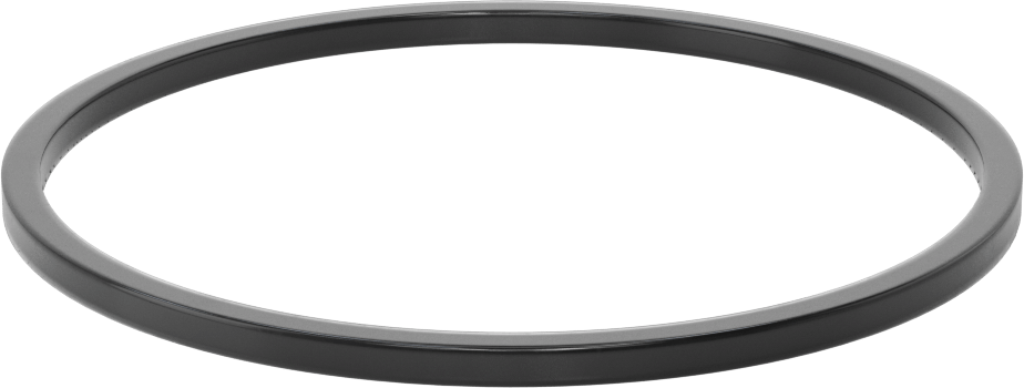 Kare Profilli Yağa Dayanıklı Buna-N O-Ring, 3/16 Kesirli Genişlik, Dash Numarası 354