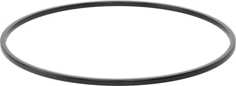 Kare Profilli Yağa Dayanıklı Buna-N O-Ring, 3/16 Kesirli Genişlik, Dash Numarası 373