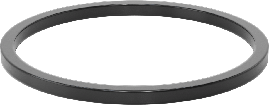 Kare Profilli Yağa Dayanıklı Buna-N O-Ring, 1/4 Kesirli Genişlik, Dash Numarası 428