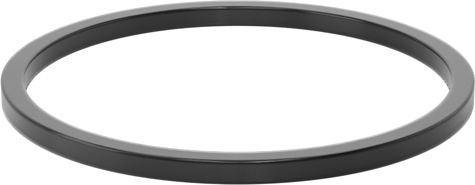 Kare Profilli Yağa Dayanıklı Buna-N O-Ring, 1/4 Kesirli Genişlik, Dash Numarası 430