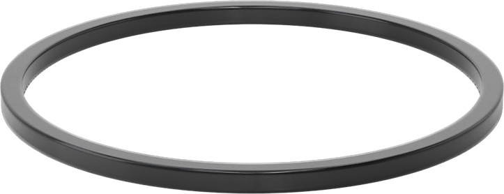 Kare Profilli Yağa Dayanıklı Buna-N O-Ring, 1/4 Kesirli Genişlik, Dash Numarası 436