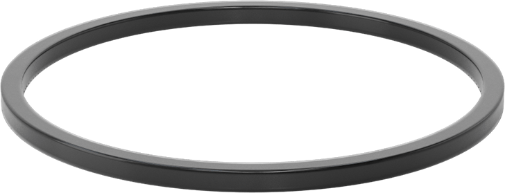 Kare Profilli Yağa Dayanıklı Buna-N O-Ring, 1/4 Kesirli Genişlik, Dash Numarası 437