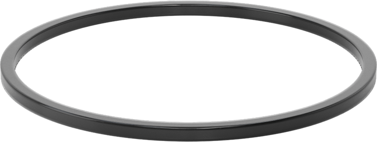 Kare Profilli Yağa Dayanıklı Buna-N O-Ring, 1/4 Kesirli Genişlik, Dash Numarası 441