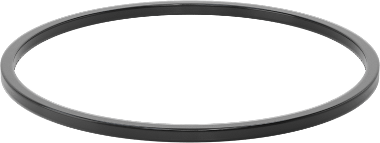 Kare Profilli Yağa Dayanıklı Buna-N O-Ring, 1/4 Kesirli Genişlik, Dash Numarası 443