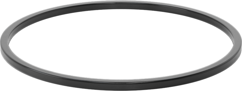 Kare Profilli Yağa Dayanıklı Buna-N O-Ring, 1/4 Kesirli Genişlik, Dash Numarası 444