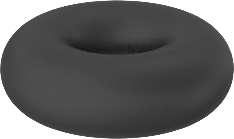 Yağa Dayanıklı Mil. Spec. Buna-N O-Ring, 3/64 Kesirli Genişlik, Dash No. 002,-30° to 250°F