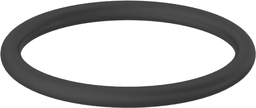 Yağa Dayanıklı Mil. Spec. Buna-N O-Ring, 1/16 Kesirli Genişlik, Dash No. 018,-30° to 250°F