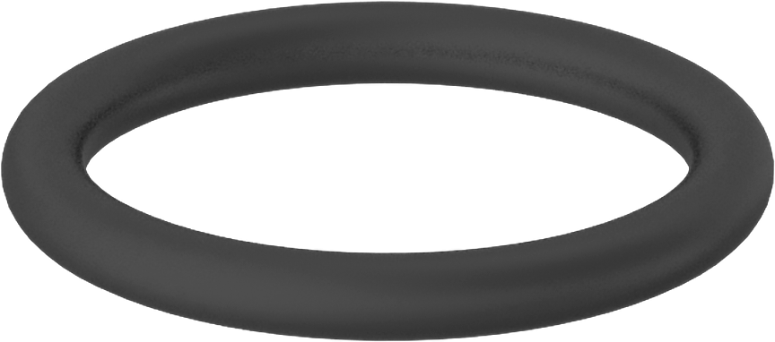 Yağa Dayanıklı Mil. Spec. Buna-N O-Ring, 3/32 Kesirli Genişlik, Dash No. 116,-30° to 250°F