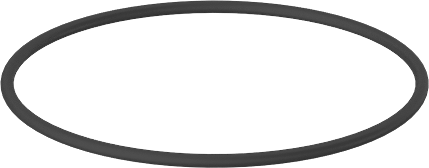 Yağa Dayanıklı Mil. Spec. Buna-N O-Ring, 3/32 Kesirli Genişlik, Dash No. 152,-30° to 250°F