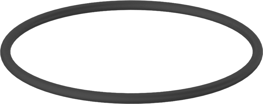 Yağa Dayanıklı Mil. Spec. Buna-N O-Ring, 1/8 Kesirli Genişlik, Dash No. 237,-30° to 250°F