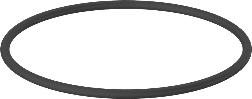 Yağa Dayanıklı Mil. Spec. Buna-N O-Ring, 1/8 Kesirli Genişlik, Dash No. 239,-30° to 250°F